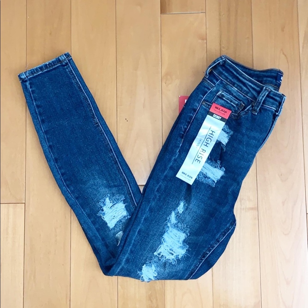 BNWT Distressed Denim Jeans
